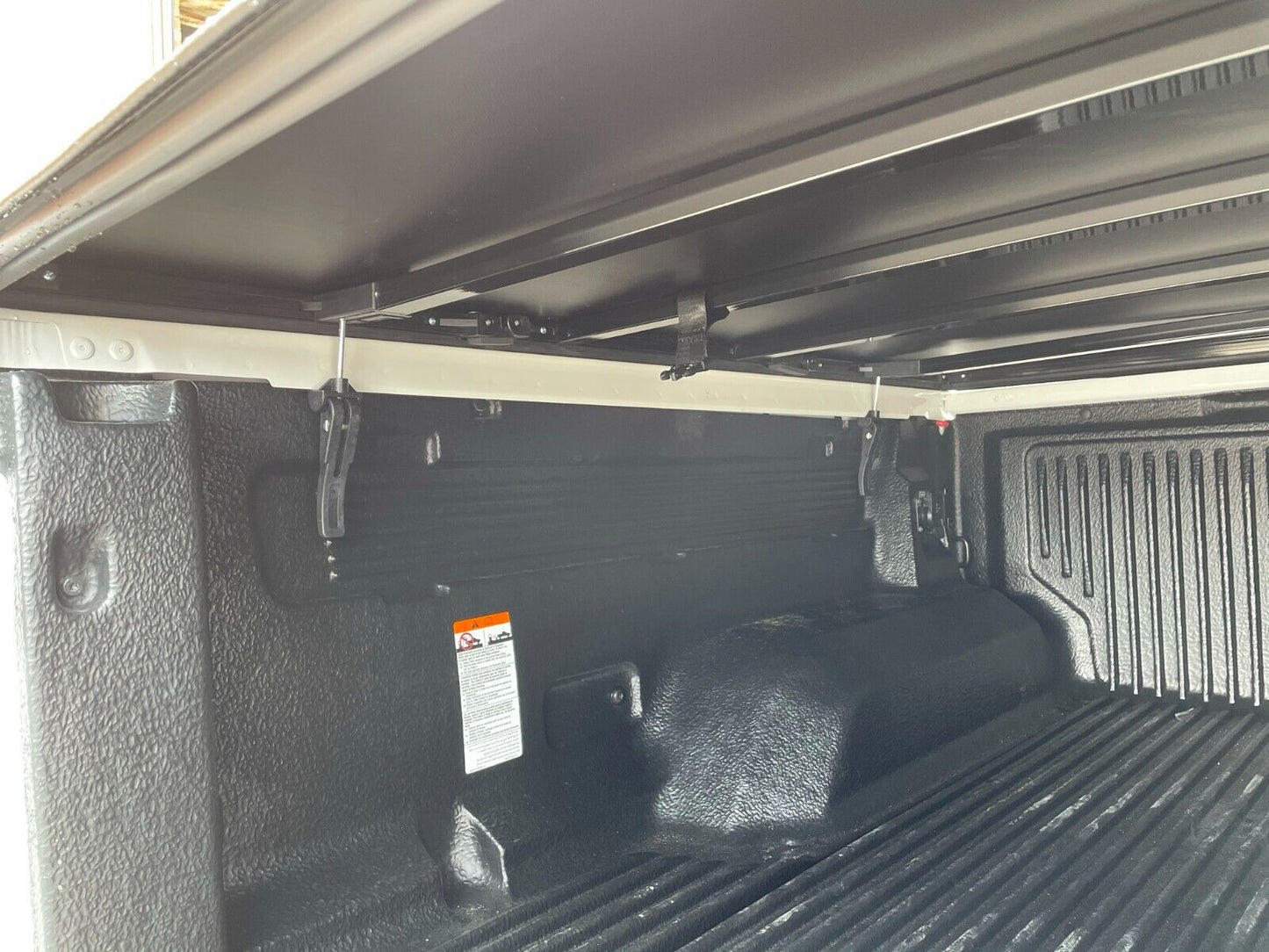 To Fit Ford Ranger Dual Cab 2022-2024 Tri Fold Soft Tonneau Cover Non Drill