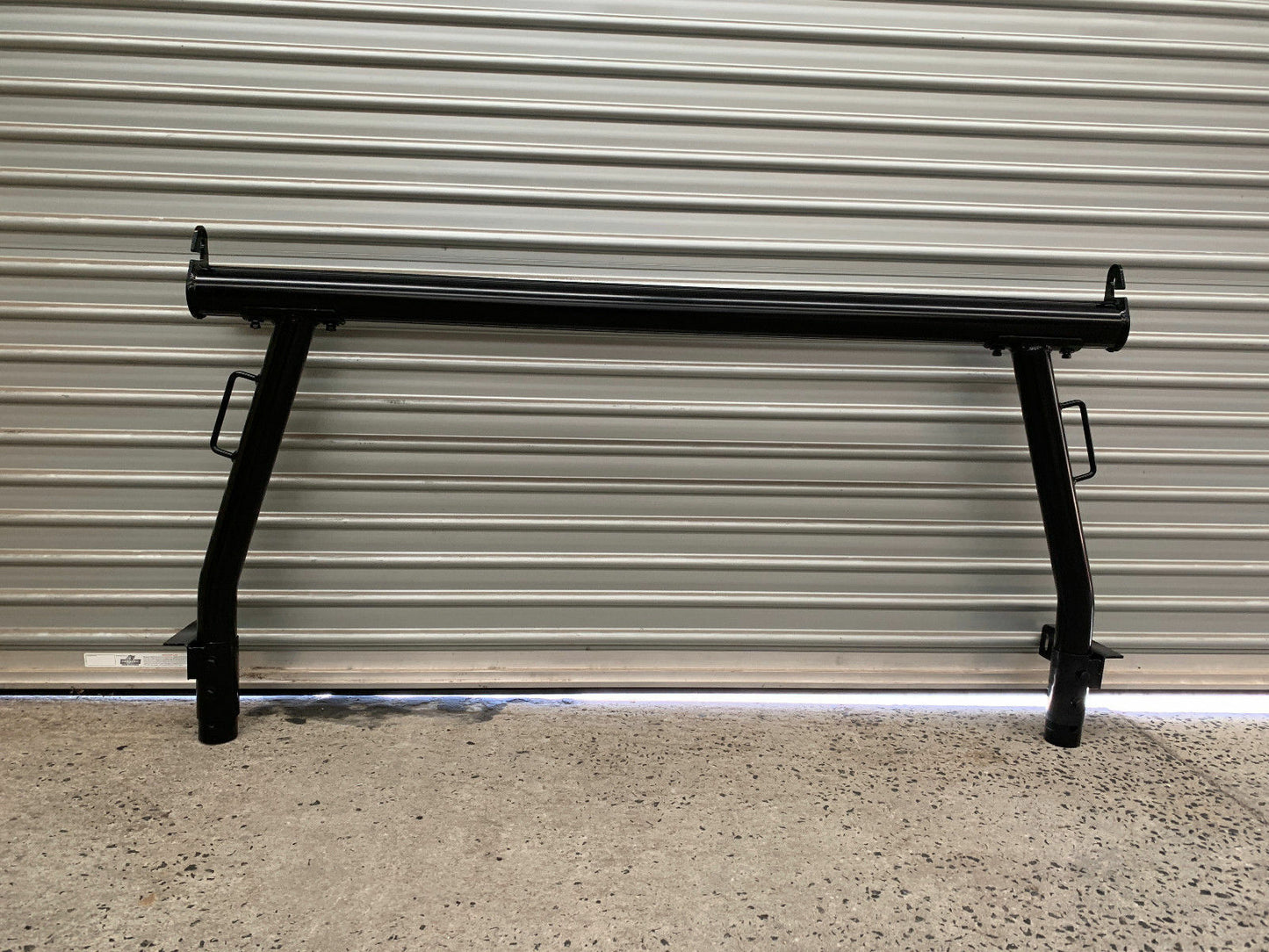BLACK Alloy Ladder Rack WITH Extension Bar for Ford Ranger 2012-2021