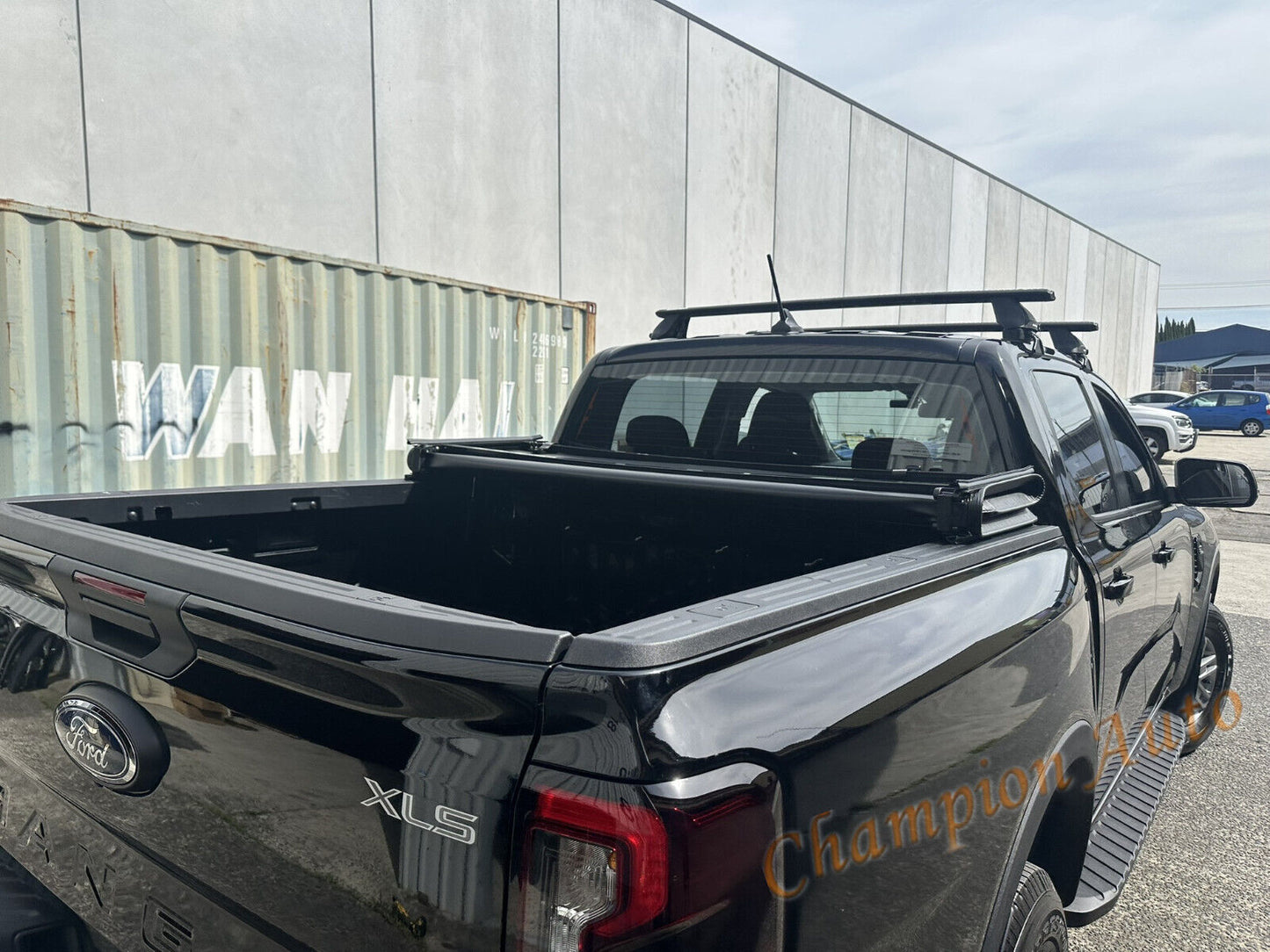 Tri Fold Soft Tonneau Cover Fit Ford Ranger Raptor Dual Cab Bare Tub 2022-2024