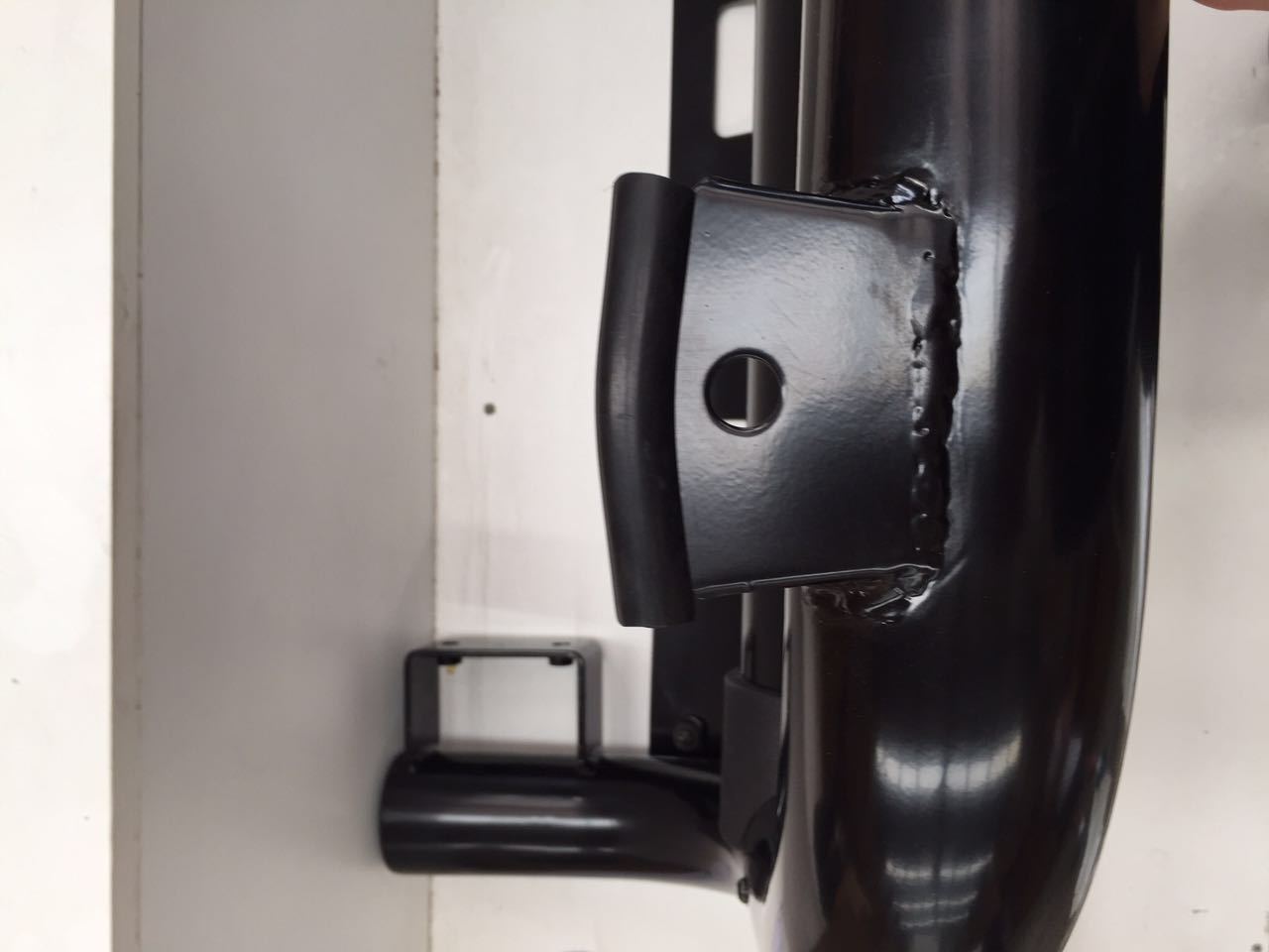 Nudge Bar Low Loop for Ford Ranger 2012-2022 3.5'' Black Powder Coated Steel