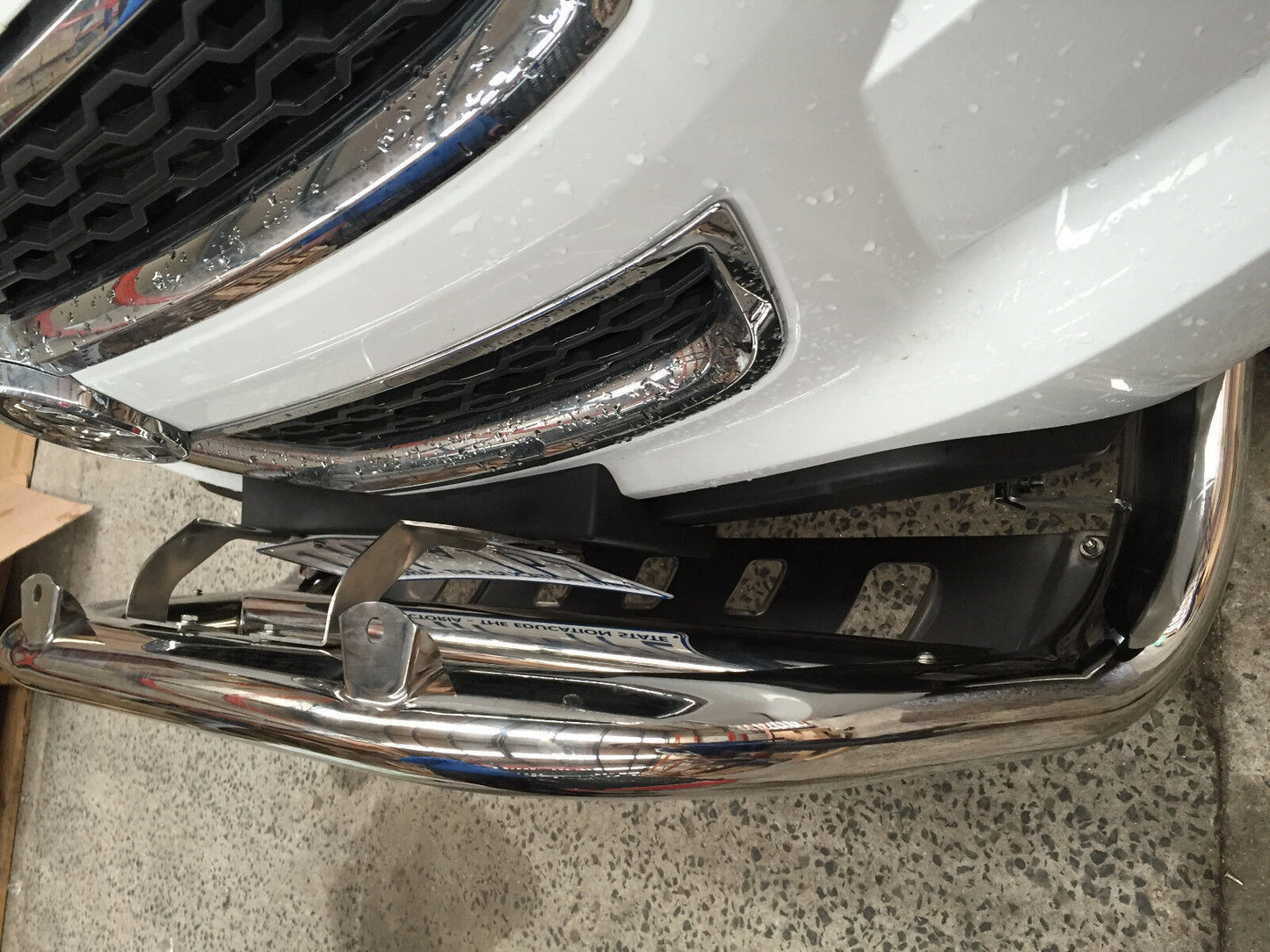 Nudge Bar 3.5'' Stainless Steel  FIT Mitsubishi Triton MR Series 2019+