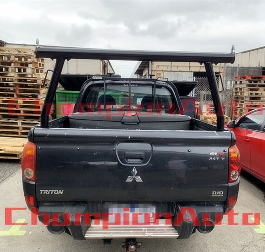 BLACK Alloy Ladder Rack for Great Wall Steed 2016-2020 Height adjustable