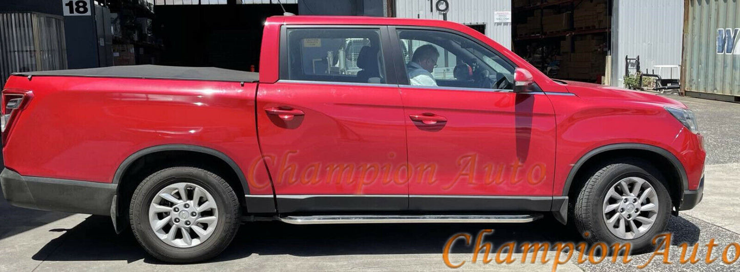 SsangYong Musso / Musso XLV Dual Double Cab 4 DOORS Side Steps 2019 -2024(CMP94)