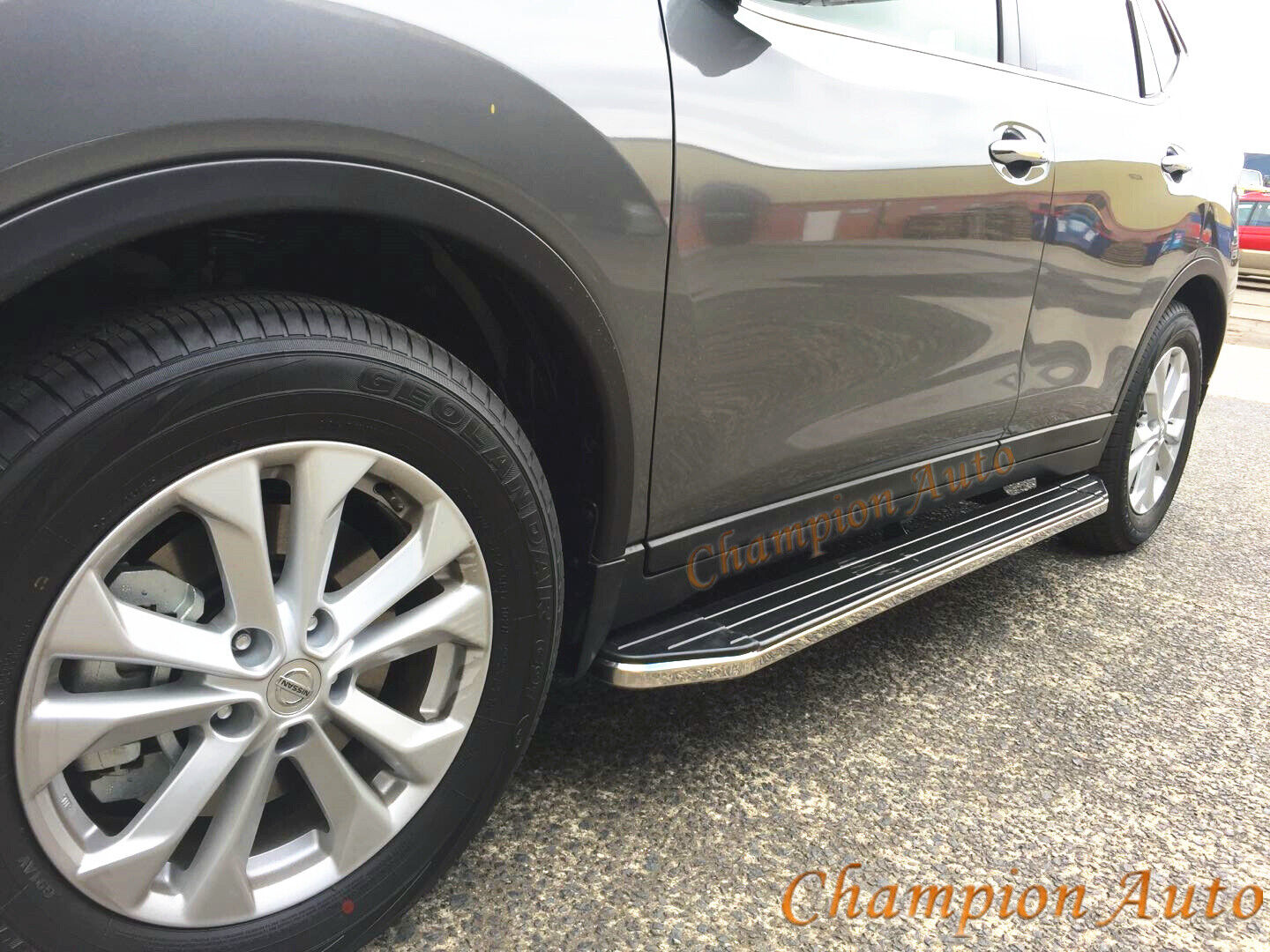 Super Cab Alloy Side Steps A PAIR for the Next Gen Ford Ranger XL 2023+ (CMP88)