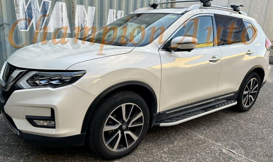 Nissan X-trail Xtrail T32 Side Steps A PAIR Aluminium 2014-2022 (XK)