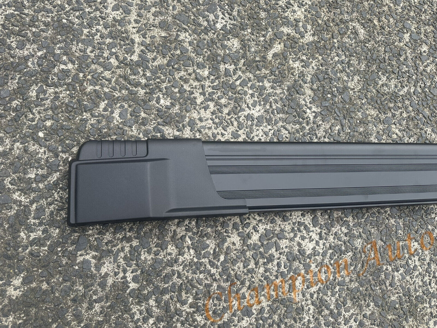 Black Alloy Side Steps for Mazda BT50 BT-50 SINGLE Cab 2012-08/2022 (HD24)