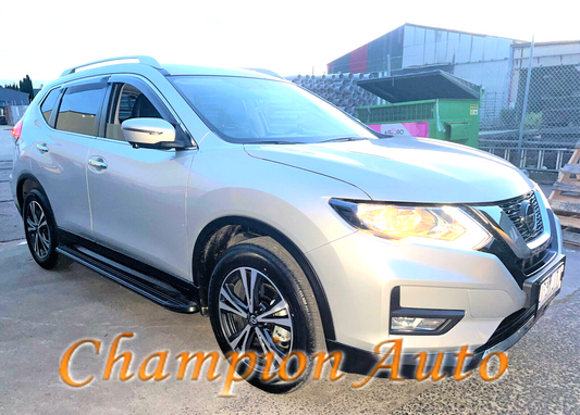 Fully Black Side Steps Alloy for Nissan X-trail Xtrail T32 2014 -07/2022 (XRB)