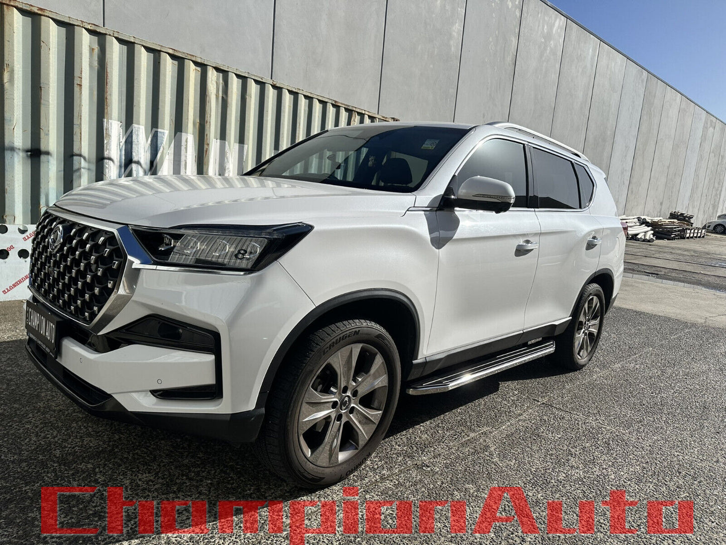 Side Steps Running Boards for SsangYong Rexton 2019-2024 All Models (CMP88)