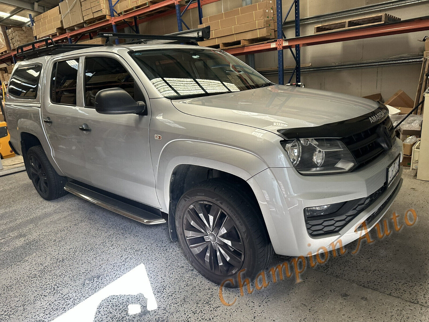 Alloy Side Steps for Volkswagen Amarok Dual Cab 2010-2021(HD)
