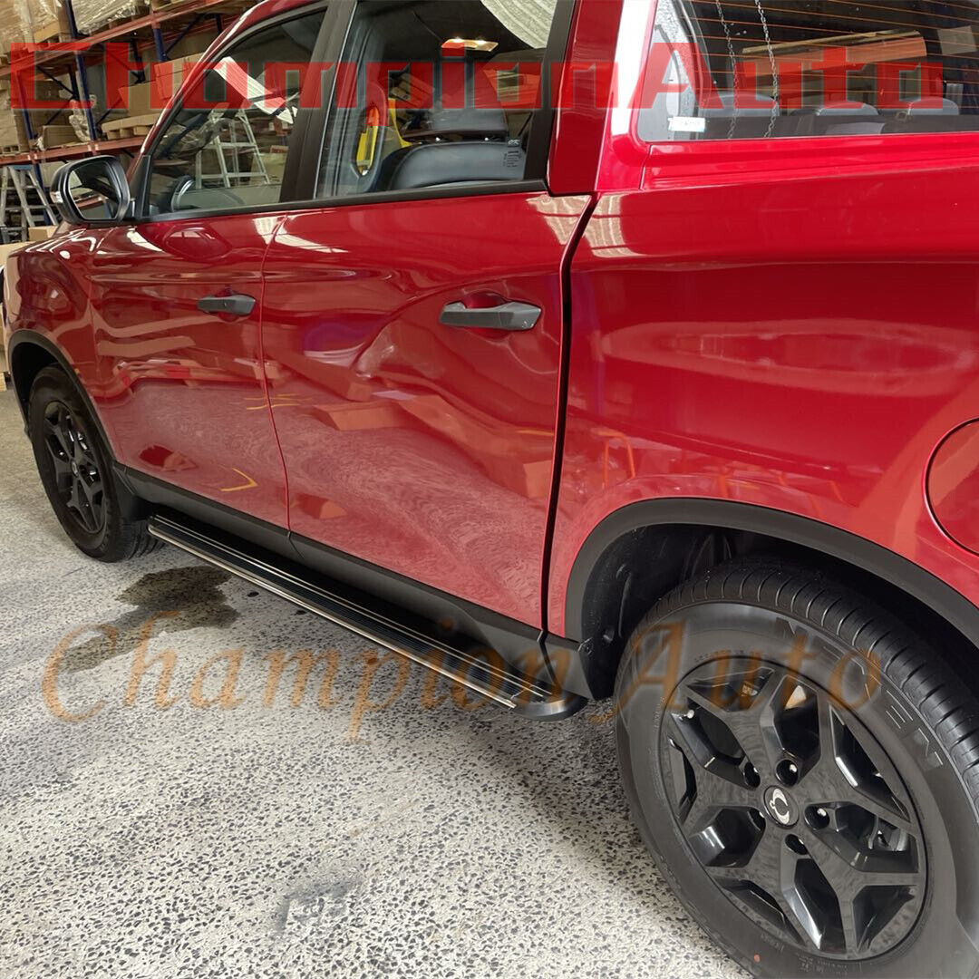 SsangYong Musso / Musso XLV Dual Double Cab 4 DOORS Side Steps 2019-2024 (XR)