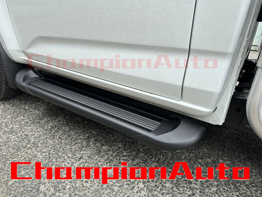 Black Side Steps For Single Cab Isuzu D-max Dmax 09/2020 -2024 (CBB)