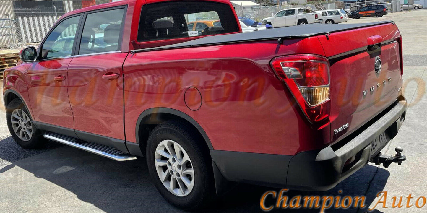 SsangYong Musso / Musso XLV Dual Double Cab 4 DOORS Side Steps 2019 -2024(CMP94)