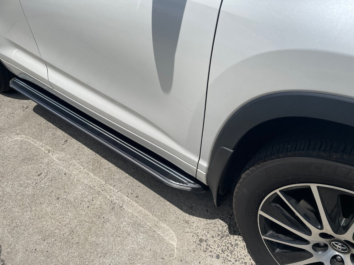 Side Steps Running Boards Aluminium for The New Toyota Kluger 2021 - 2024  (XR)