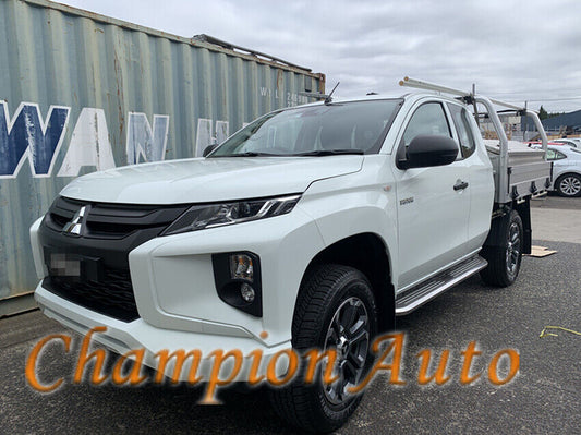 Club Cab Alloy Side Steps FOR Mitsubishi Triton MR Club Cab 2019 - 2024 (CMP94)