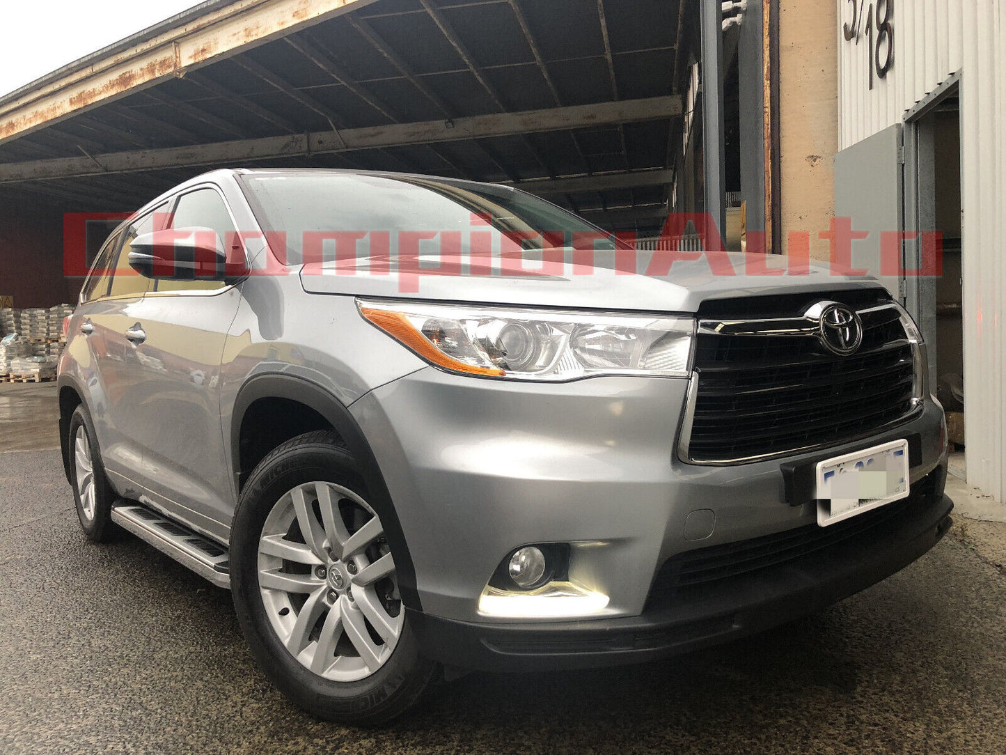 Alloy Side Steps Running Boards A pair for Toyota Kluger 2014-2020 (CMP15)