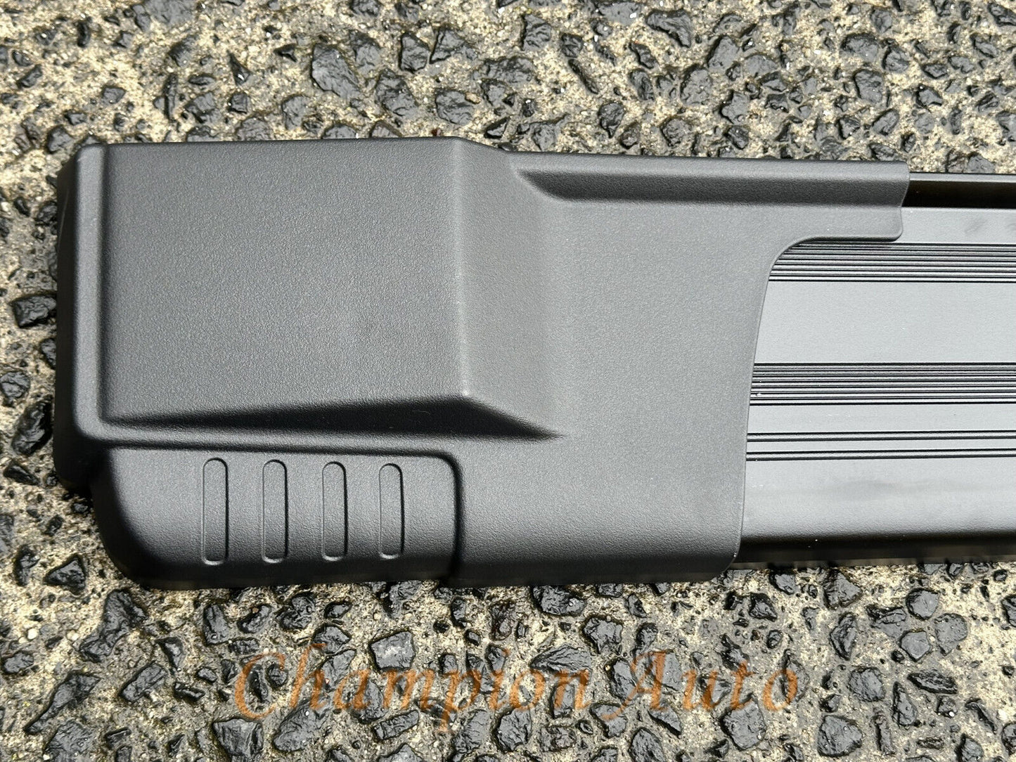 Black Alloy Side Steps For Holden Colorado Double Crew Cab 2012-2020 (HD24)