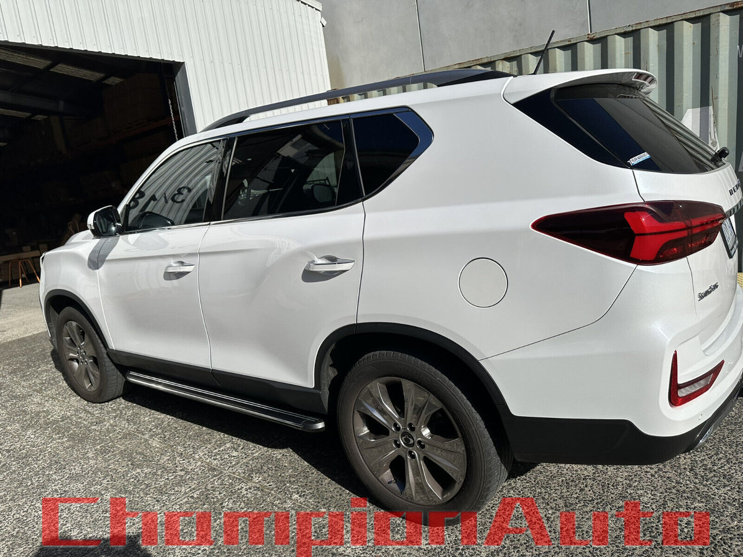 Side Steps Running Boards for SsangYong Rexton 2019-2024 All Models (XR)