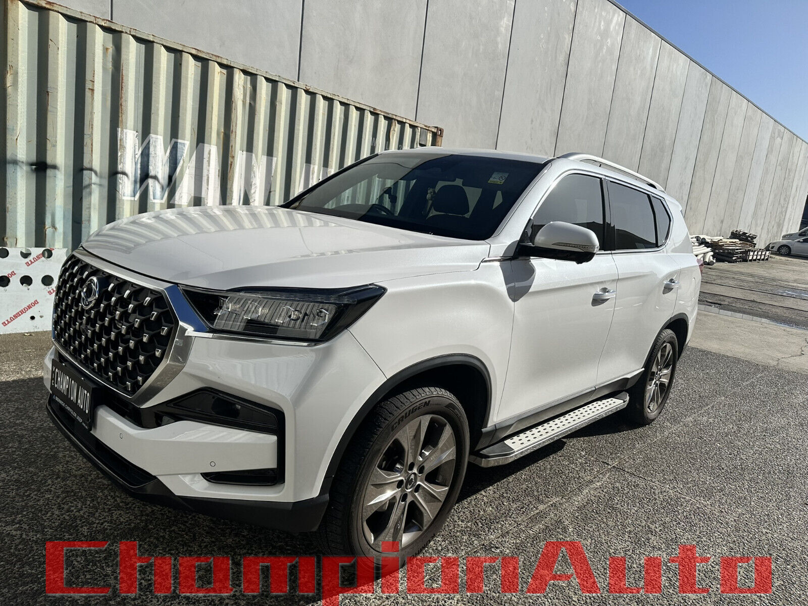 Side Steps Running Boards for SsangYong Rexton 2019-2024 All Models (C ...