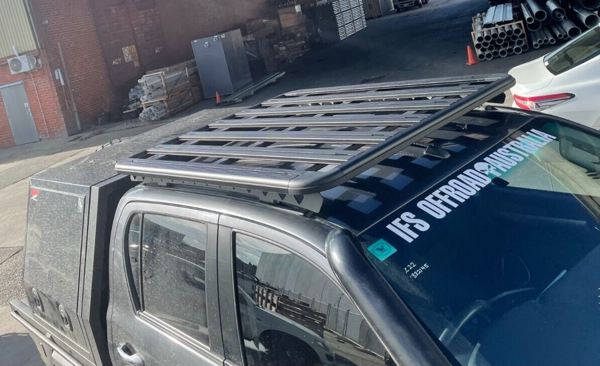 1530x1250mm Alloy Platform Roof Rack for Ford Ranger PX PX2 2012-2021 ...