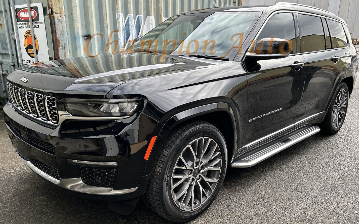 Side Steps For the All-New Jeep Grand Cherokee WL 7 SEAT 02/2022-2024 (CMP94)