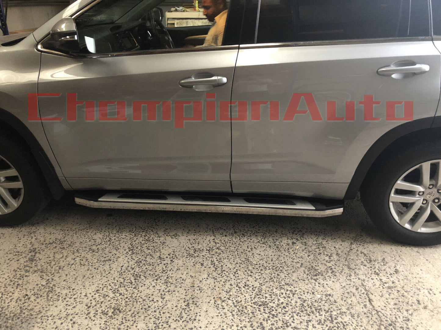 Alloy Side Steps Running Boards A pair for Toyota Kluger 2014-2020 (CMP15)