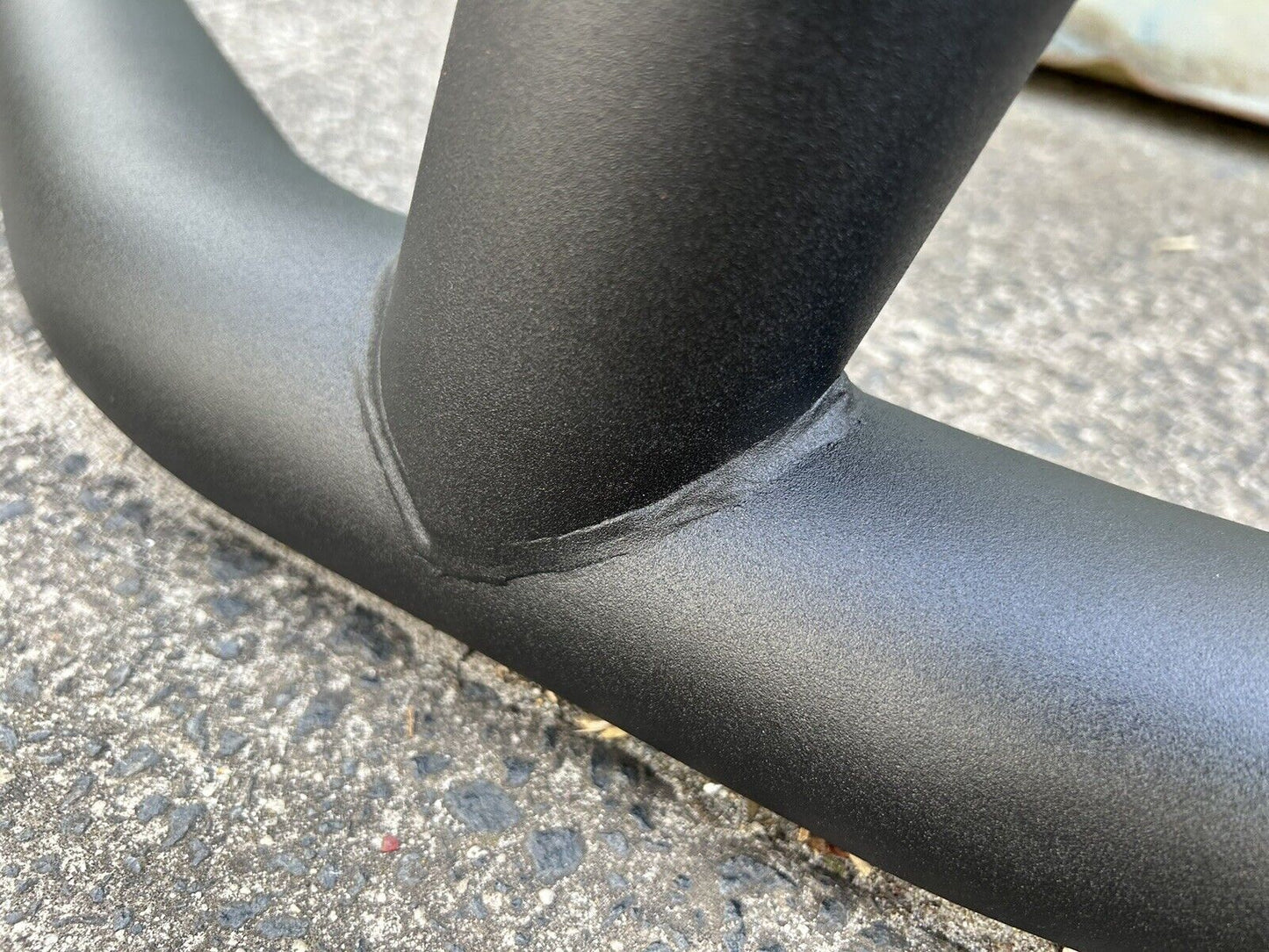 WIDE Matt Black Steel Nudge Bar For the New Toyota Hiace SLWB  05/2019- 2024