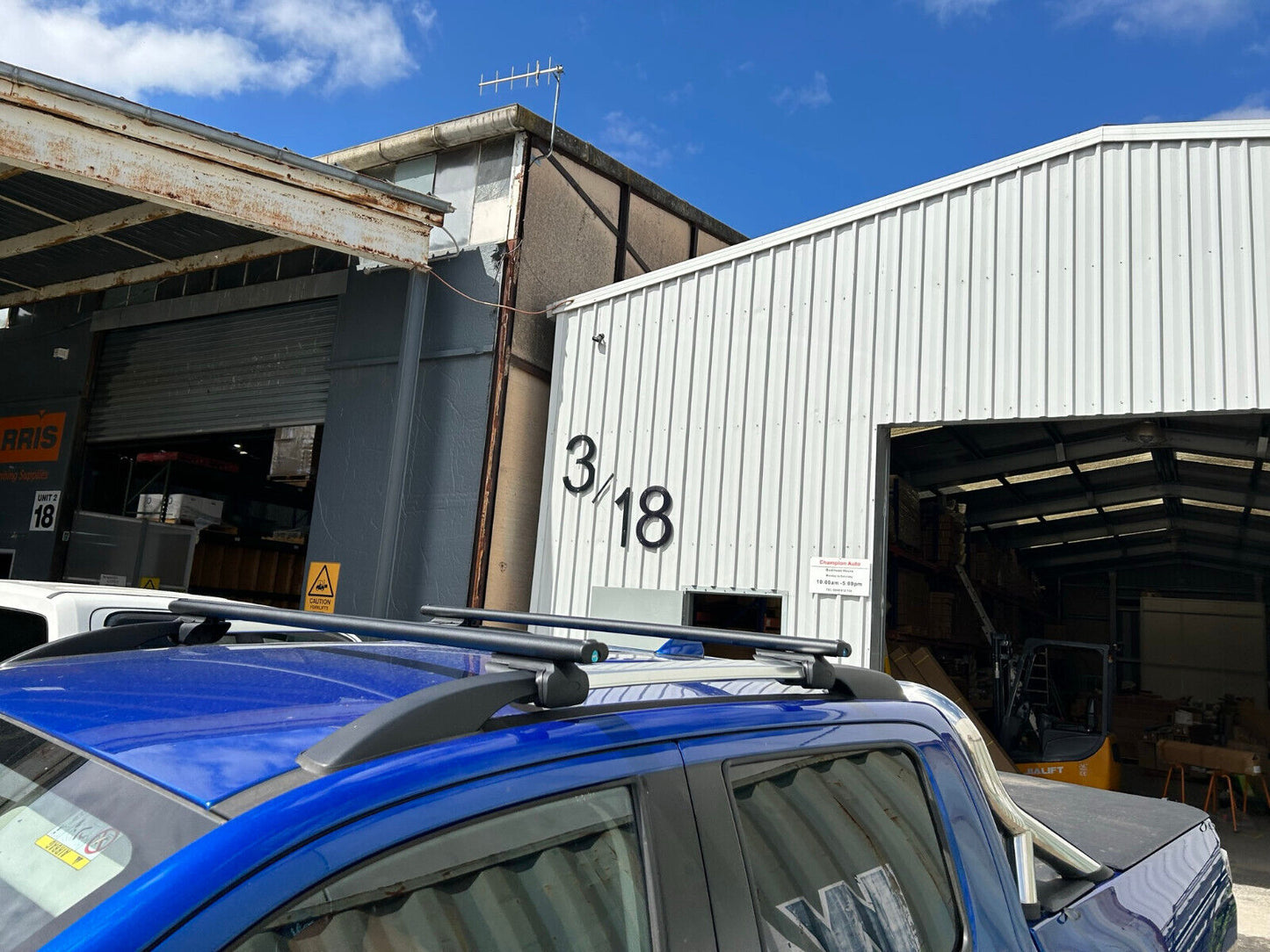 A pair Crossbar Cross bar Roof Rack  For GWM Ute Cannon 2019-2024