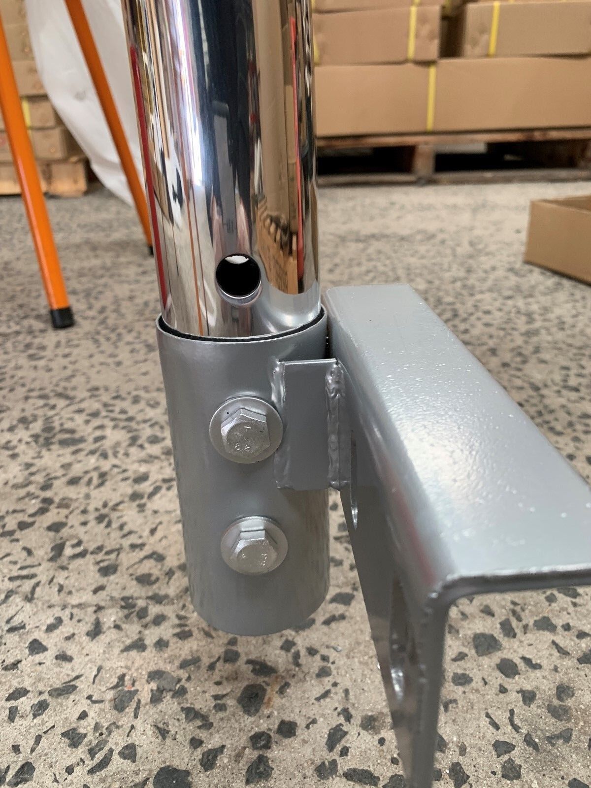 Polished Alloy Silver Ladder Rack for GWM Cannon 2021+  TUB