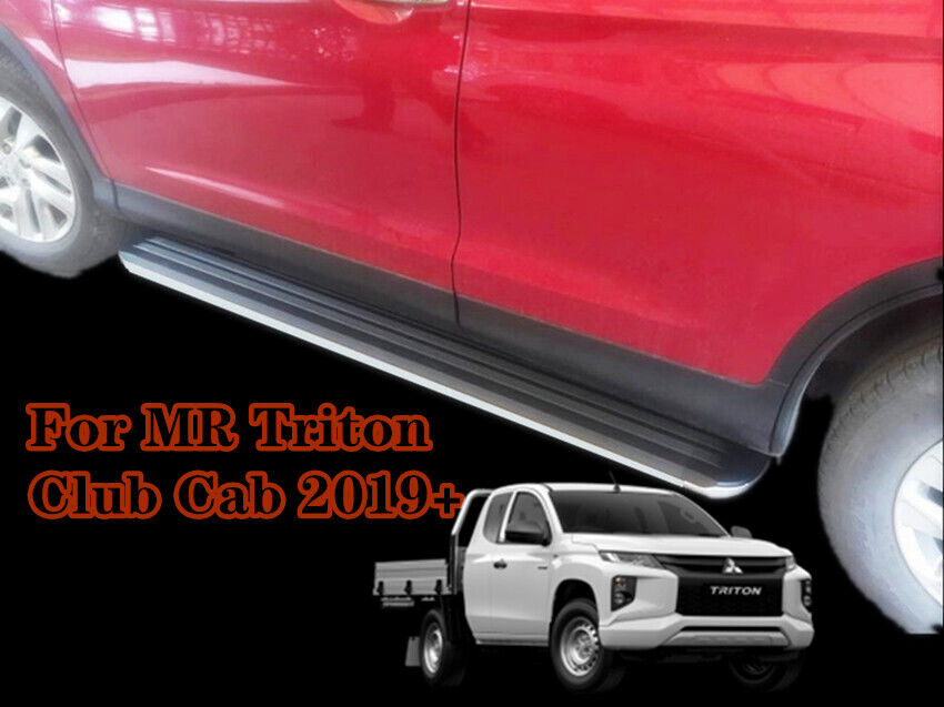 Club Cab Side Steps fit Mitsubishi Triton MR Club Cab Dual Cab 2019-2022 (S5)