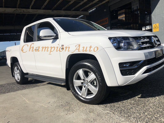 Volkswagen Amarok Dual Cab Side Steps Aluminium 2010- 2020+ (S5)