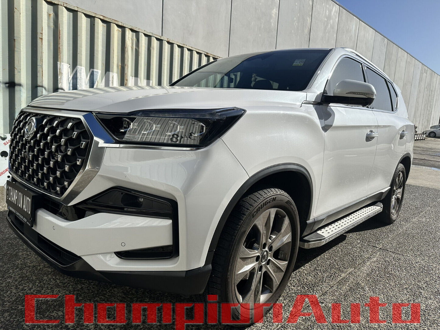 Side Steps Running Boards for SsangYong Rexton 2019-2024 All Models (CMP16)