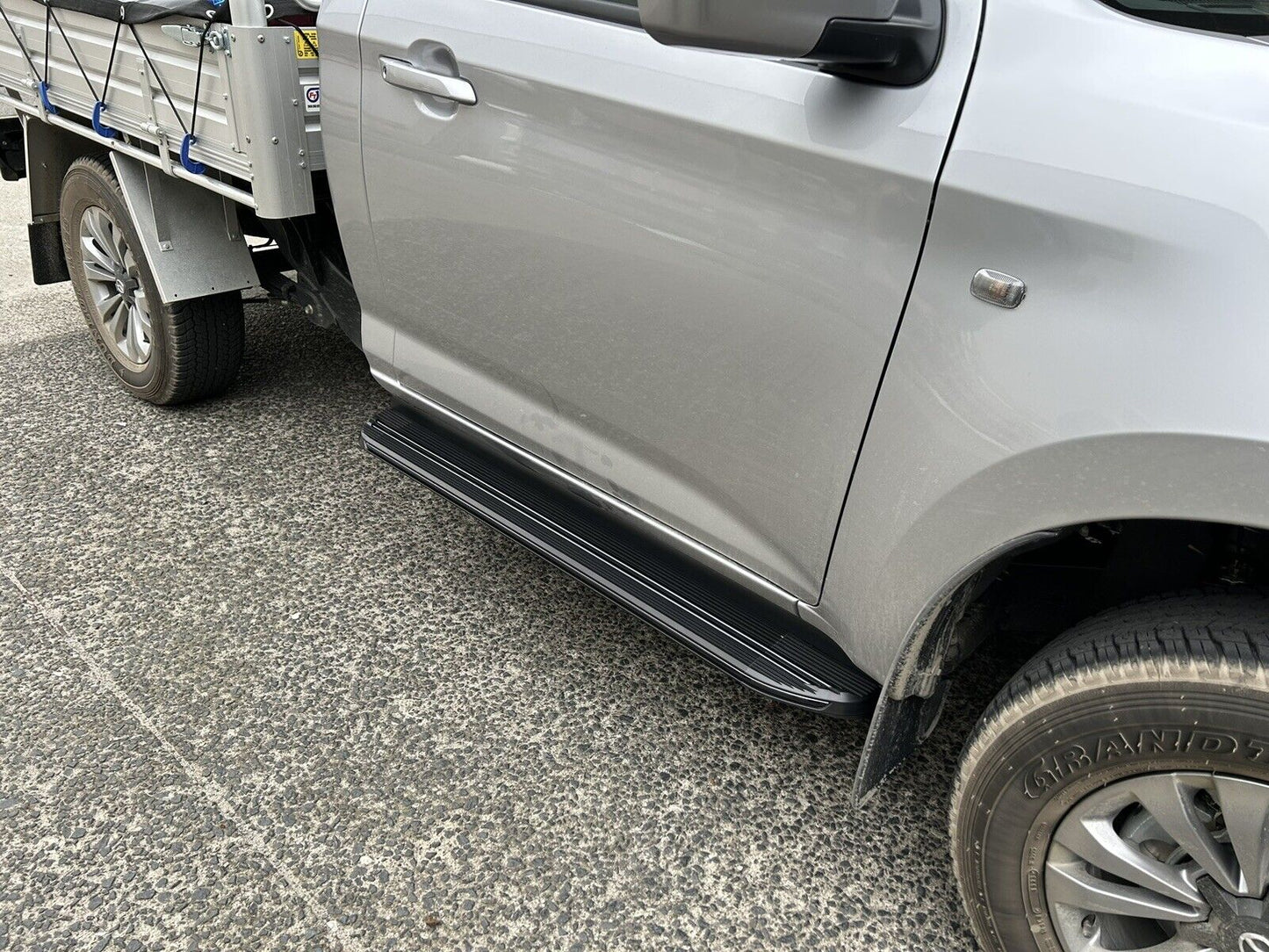 Single Cab Alloy Side steps for the New Mazda BT50 Isuzu D-Max 09/2020 - 2024