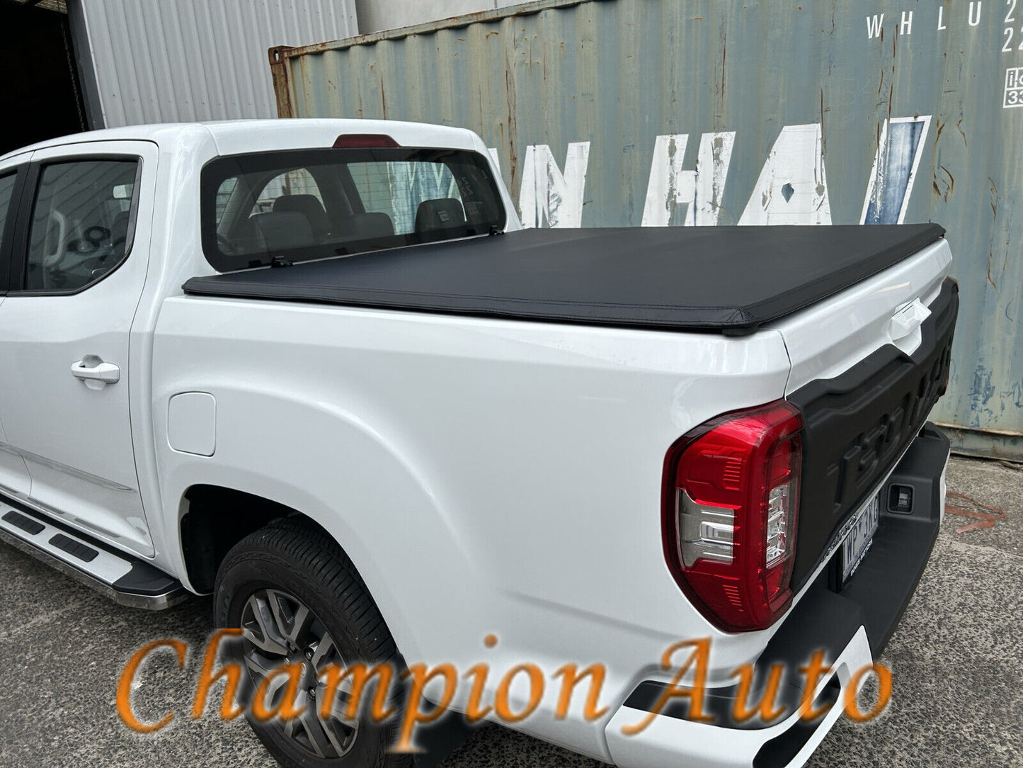To Fit LDV T60 Dual Cab 2015-2024 Tri Fold Soft Tonneau Cover Non Drill