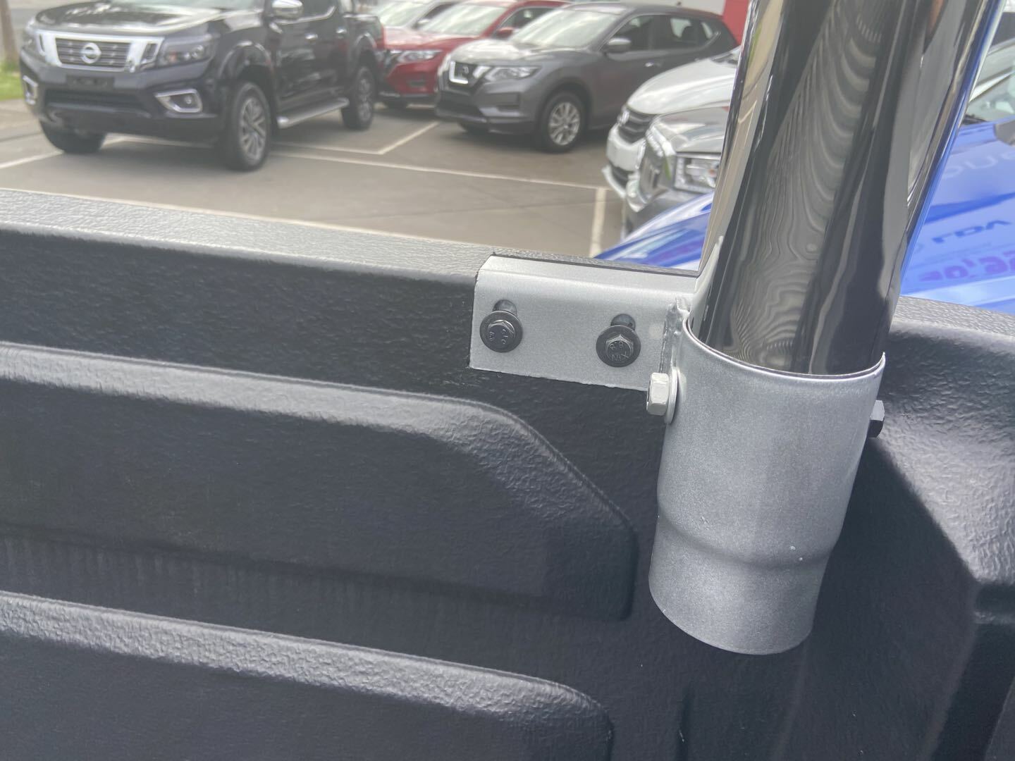 Black Steel Ladder Rack for LDV T60 Dual Cab Tub 2012-2021