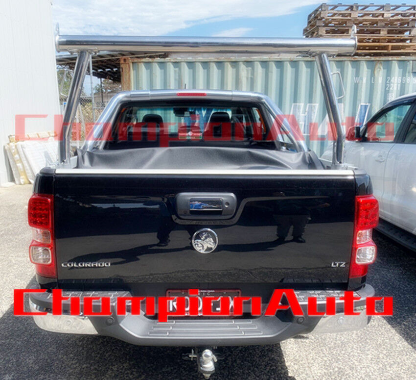 Polished Alloy Silver Ladder Rack for Great Wall V200 V240 2009-2015 TUB
