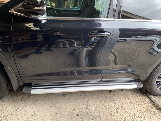 Space Cab Side Steps Holden Colorado/ Isuzu D max Aluminum 2012-2020 (S6)
