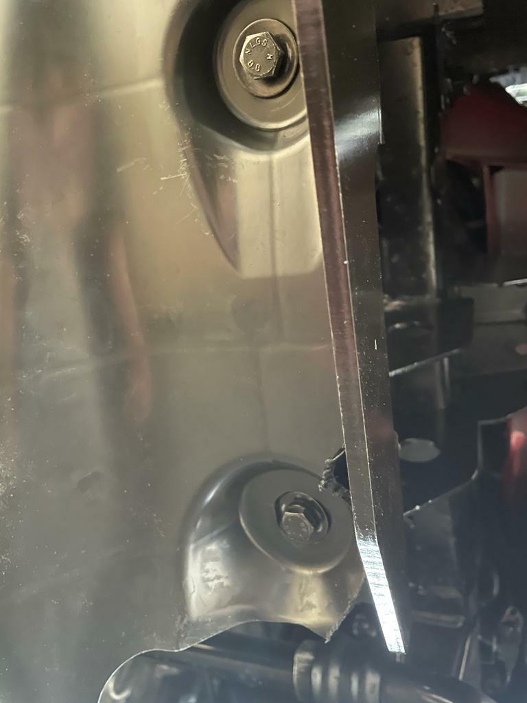 Stainless Steel Nudge Bar SSANGYONG MUSSO  (sensor compatible) 2021-2024