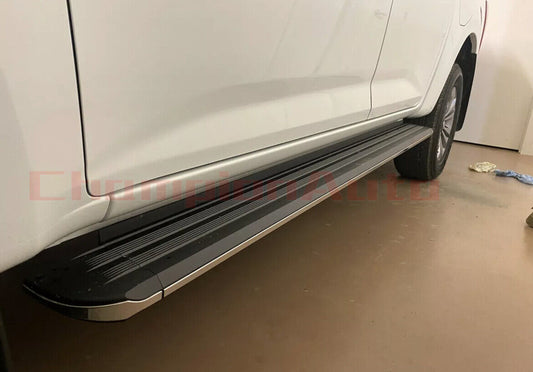 Alloy Side Steps For DUAL Cab Mazda  BT50 Double Cab 09/2020-2024 (S5)