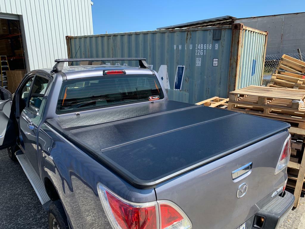 Tri-Fold Hard Top Hard Lid Tonneau Cover Aluminium Isuzu Dmax D-Max 2021-2024