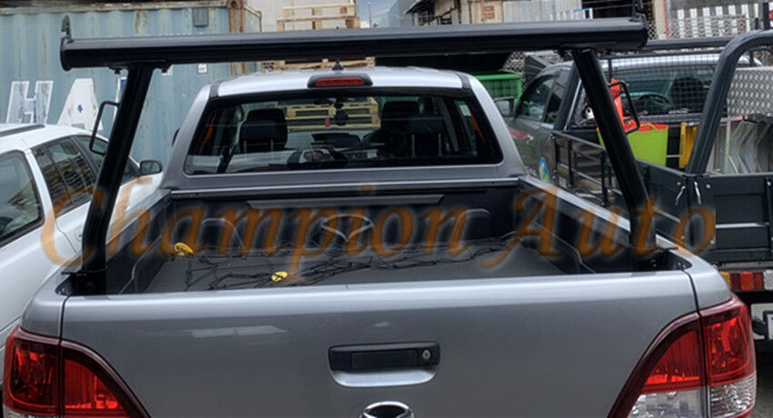 BLACK Aluminium Ladder Rack fit Ford Ranger , Mazda BT50 2008-2011 TUB