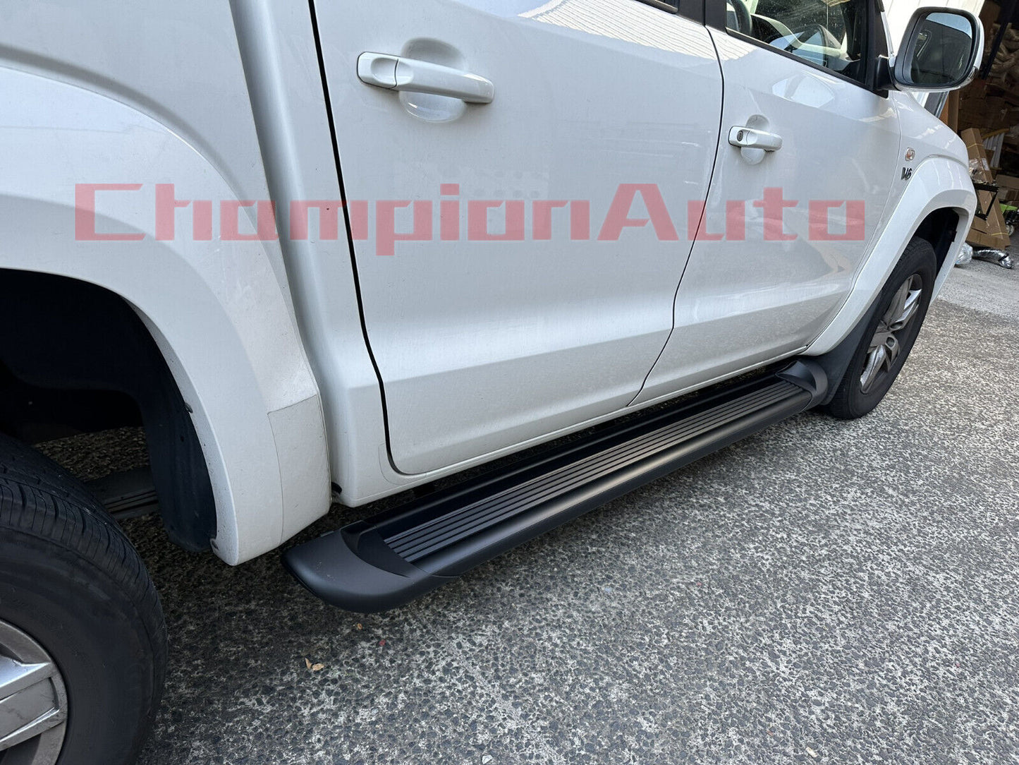 Double cab Black Side Steps For Mazda BT-50 BT50 Dual Cab  09/2020 -2024 (CBB)