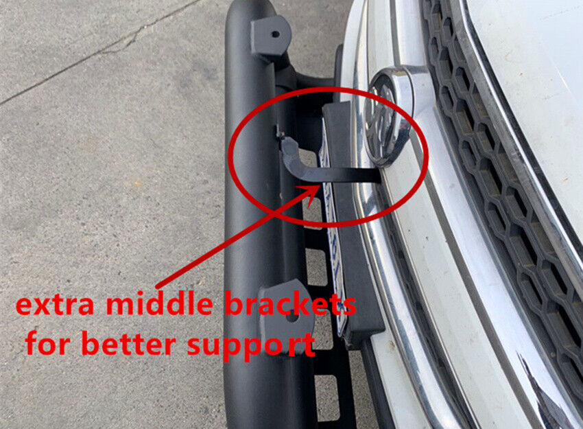 Nudge Bar 3.5'' Stainless Steel Grille Guard FIT Isuzu DMAX D-MAX 2012 - 08/2020