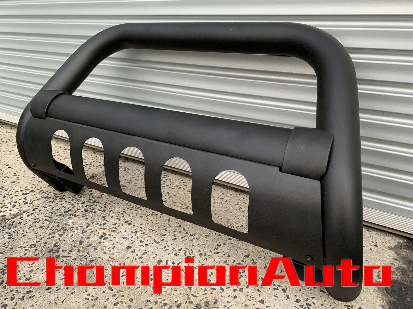 3'' Matt Sandy Black Steel Nudge Bar for Toyota Prado 150 2010-2022
