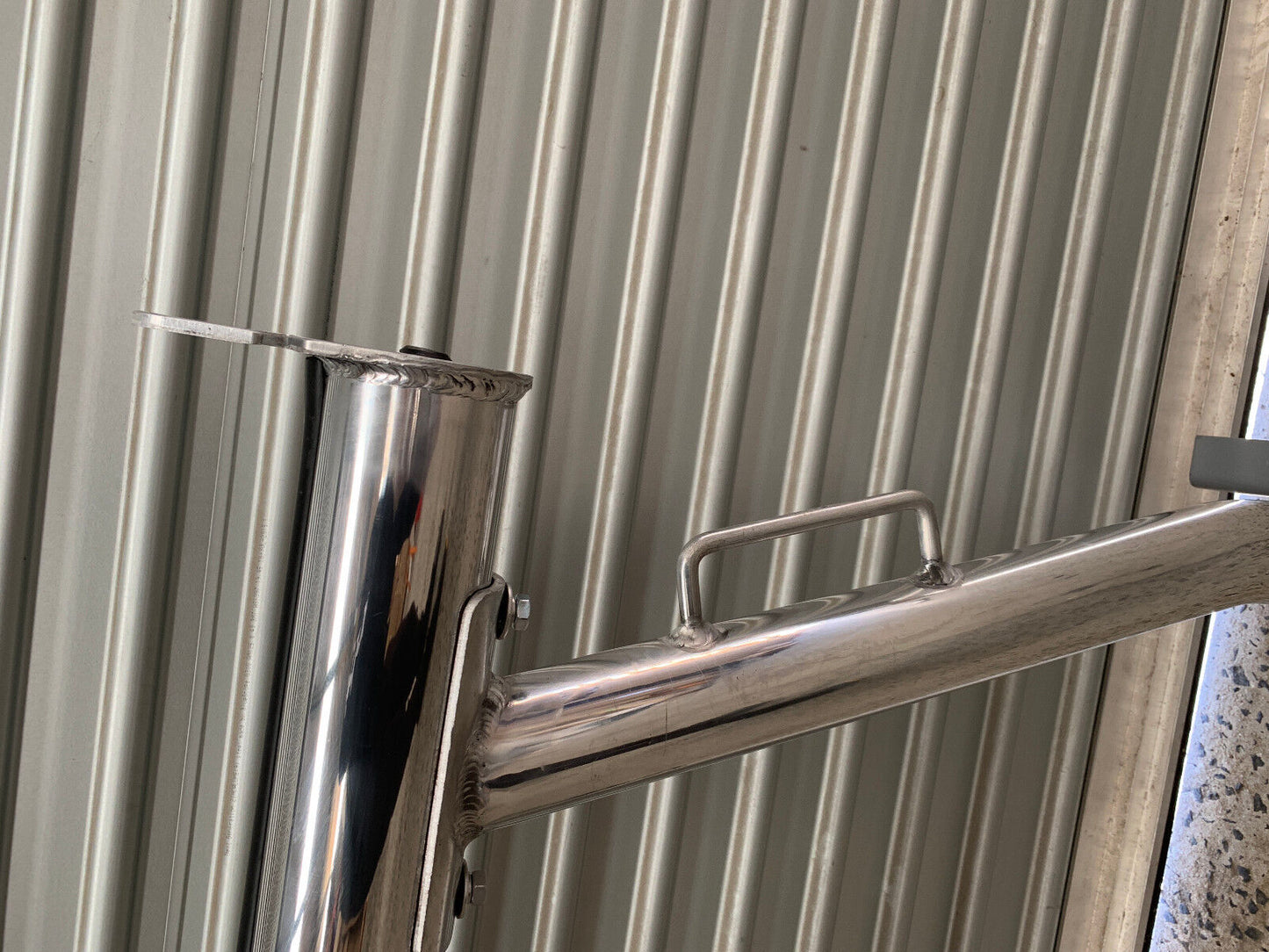 3'' Polished Alloy Ladder Rack fit Mazda BT50 2012-2020 TUB Silver