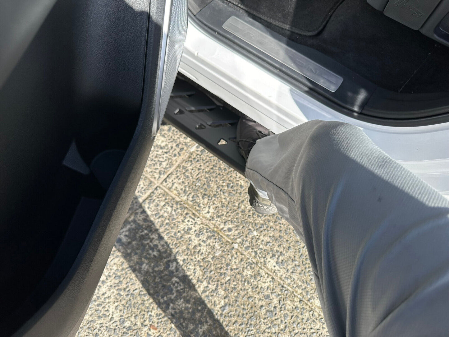 Steel Side Steps Running Boards for SsangYong Rexton 2019-2024 All Models(SHARK)