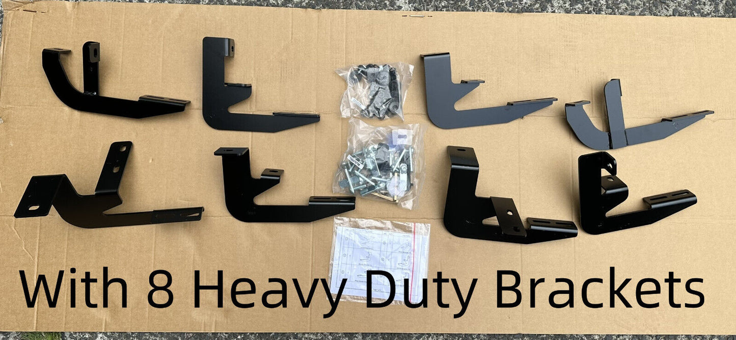 SsangYong Musso / Musso XLV Dual Double Cab 4 DOORS Side Steps 2019 -2024 (S5)