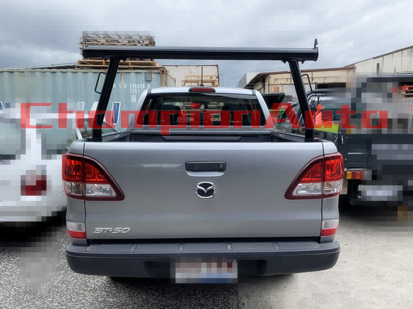 BLACK Aluminium Ladder Rack fit Ford Ranger , Mazda BT50 2008-2011 TUB