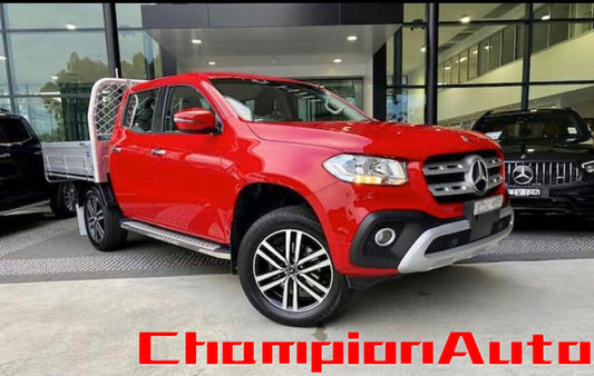 To Fit 2018-2020 Mercedes Benz X Class Double Cab Side Steps Steel(CMP16)