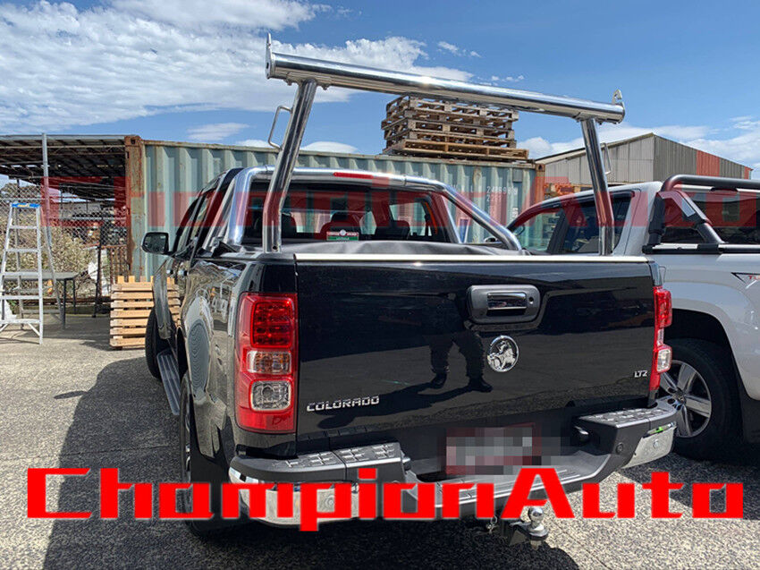 Polished Alloy Silver Ladder Rack for GWM Cannon 2021+  TUB