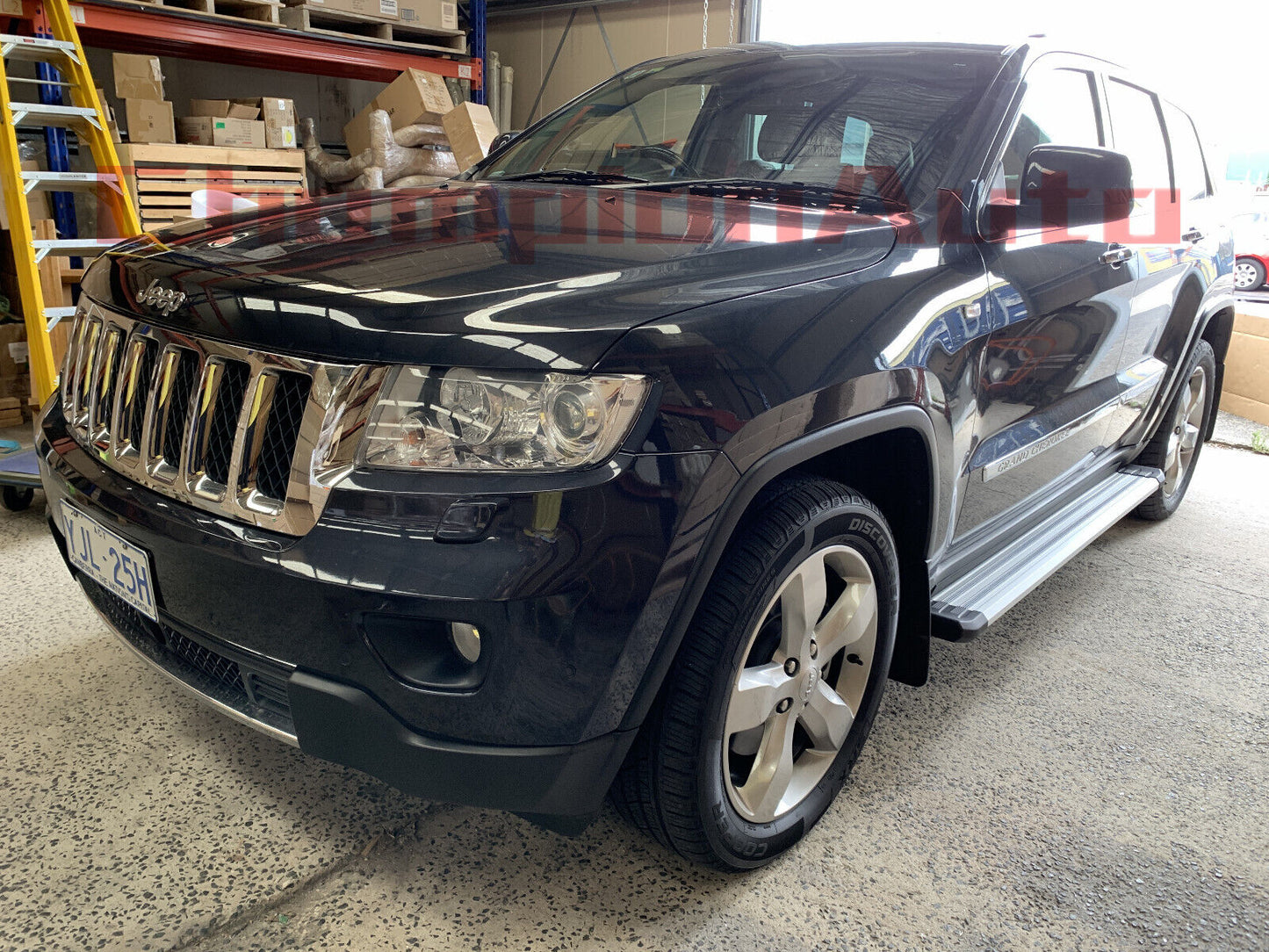 Side Steps FOR Jeep Grand Cherokee WK 2011-2022 With Heavy Duty Brackets (S6)